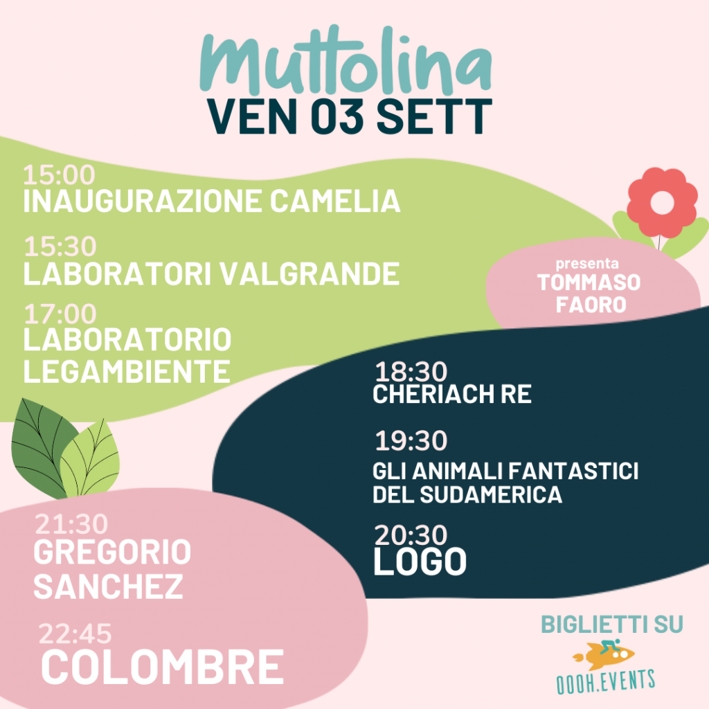 Muttolina Festival 2021 1 programma vener